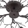 Image de Plafonnier en métal marron