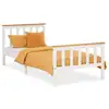 Image de Lit en bois de jeunesse 90 x 200 blanc