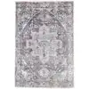 Image de Tapis d'orient vintage tissé plat gris 155x235 cm