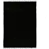 Image de Tapis réversible en coton - tissé à la main - Noir 70x140