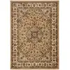Image de Tapis tissé au design oriental en polypropylène camel 50x80 cm