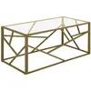 Image de Table basse verre doré