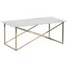 Image de Table basse verre de sécurité marbredoré