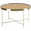 Image de Table basse verre de sécurité doré