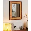 Image de Miroir en bois marron 74x54