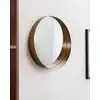Image de Miroir en métal cuivré 40x40