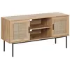 Image de Meuble tv rotin marron clair