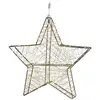 Image de Décoration led en métal argenté