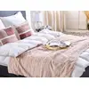 Image de Couverture en polyester rose 220x180cm