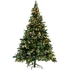 Image de Sapin de noël artificiel led 210 cm vert