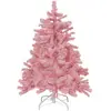 Image de Sapin de noël artificiel 120 cm rose