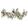 Image de Guirlande de noël enneigée led 180 cm blanc
