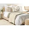 Image de Couverture en coton beige 160x130cm