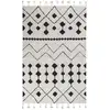 Image de Tapis en tissu blanc 230x160cm
