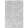 Image de Tapis en fausse fourrure uni gris 120x170 cm