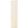 Image de Tapis couloir uni crème 80x200 cm