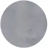 Image de Tapis fausse fourrure poil court, gris, 200 cm rond
