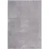 Image de Tapis lavable et antidérapant, uni, gris, 80 x 300 cm