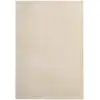 Image de Tapis lavable et antidérapant, uni, beige, 140 x 200 cm