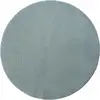 Image de Tapis lavable et antidérapant, uni, bleu, 120 cm, rond