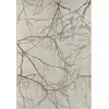 Image de Tapis poils courts noeuds salon moderne, crème, 80 x 150 cm