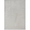 Image de Tapis moderne salon scandinave, gris, 80 x 150 cm