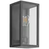 Image de Applique exterieur en aluminium noir