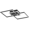 Image de Plafonnier led en aluminium noir
