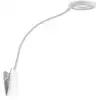 Image de Lampe à pince en plastique blanc