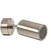 Image de Applique extérieure en inox gris