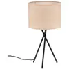 Image de Lampe à poser en plastique beige