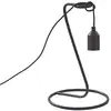 Image de Lampe à poser en métal noir