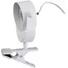 Image de Lampe à pince en métal blanc