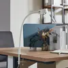 Image de Lampe à pince en métal blanc