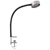 Image de Lampe à pince en métal gris