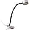 Image de Lampe à pince en métal gris