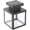 Image de Plafonnier en inox noir