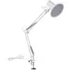 Image de Lampe à pince en métal blanc