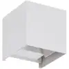 Image de Applique exterieur led en métal blanc