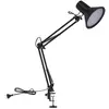 Image de Lampe à pince en métal noir