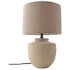 Image de Lampe à poser en céramique beige