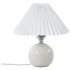 Image de Lampe à poser en céramique blanc