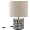 Image de Lampe à poser en céramique blanc