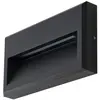 Image de Applique exterieur led en aluminium noir