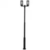 Image de Lampadaire extérieur en aluminium noir