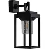 Image de Applique exterieur en aluminium noir