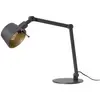 Image de Lampe à poser en métal noir