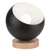 Image de Lampe à poser en métal noir