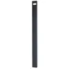 Image de Lampadaire extérieur en aluminium noir