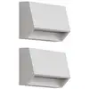 Image de Applique exterieur led en plastique blanc